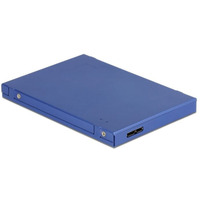 Obudowa SSD zewn�trzna MSATA +M.2 2.5 USB 3.1 MICRO-B USB niebieska