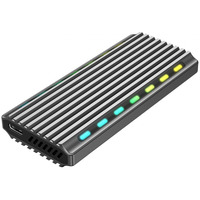 Obudowa dysku M.2 NVME Aluminiowa LED USB 3.1