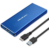 Obudowa | kiesze� na dysk M.2 SSD | SATA | NGFF | USB 3.0 | Superspeed 5Gb/s | 2TB | Niebieska